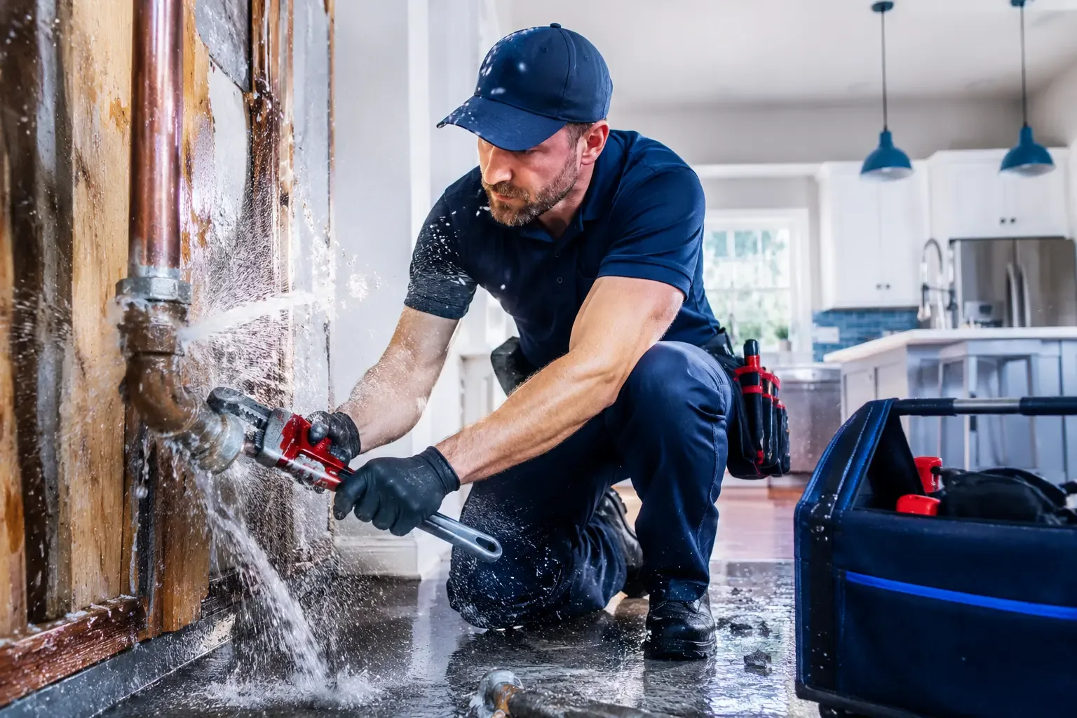 Local emergency pipe repair professionals in Long Bottom, OH